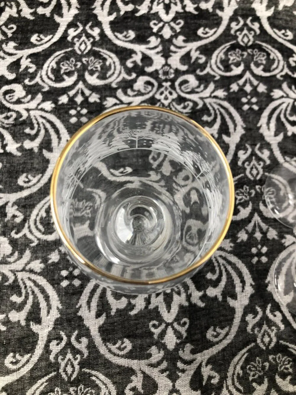 Arby’s Christmas Winter Wonderland Libbey / Lynn’s China Wine Glasses – Set of 1